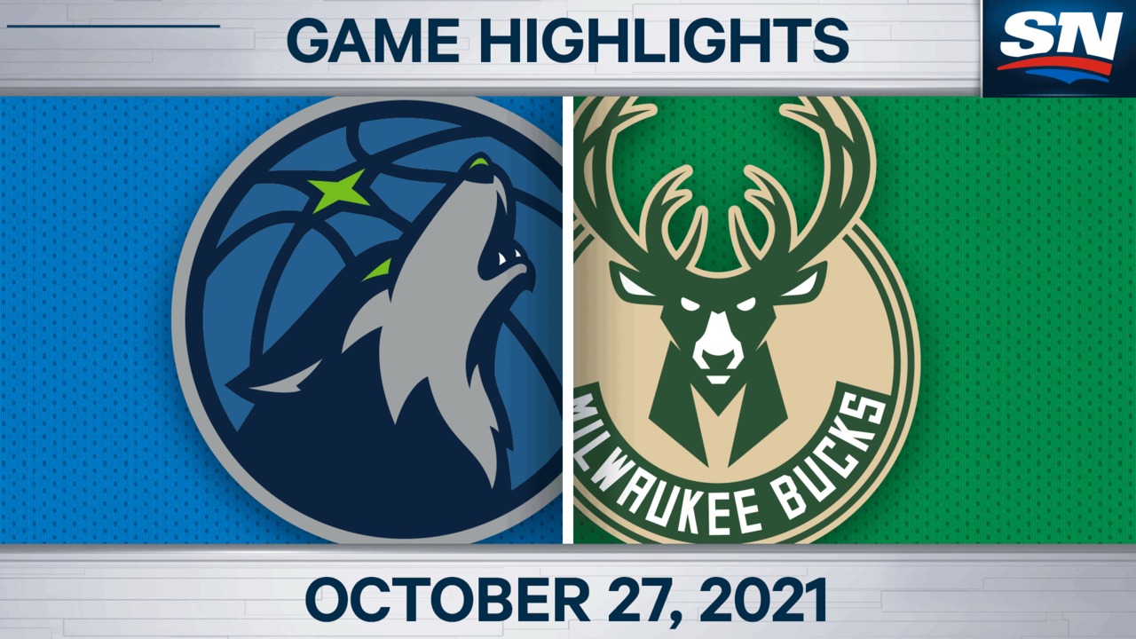 Highlights: Timberwolves 113, Bucks 108