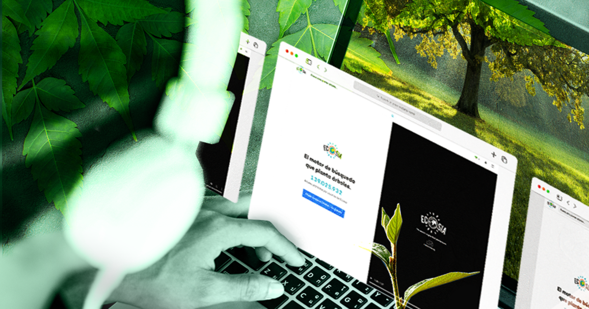 Ecosia, el motor de búsqueda que siembra árboles