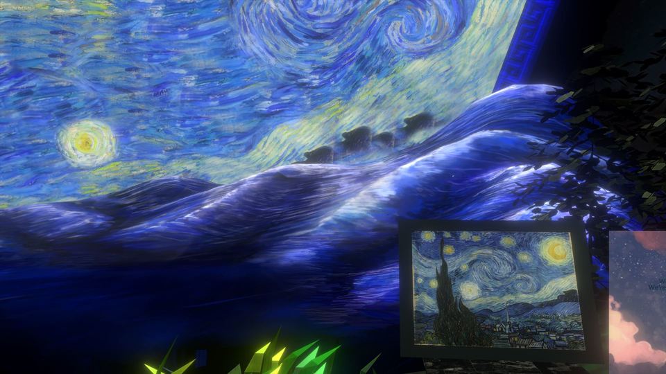 これも1つの二次創作。ゴッホの名画の世界観を“拡張”した｢Starry Night Forest｣ #VRChat | ギズモード・ジャパン