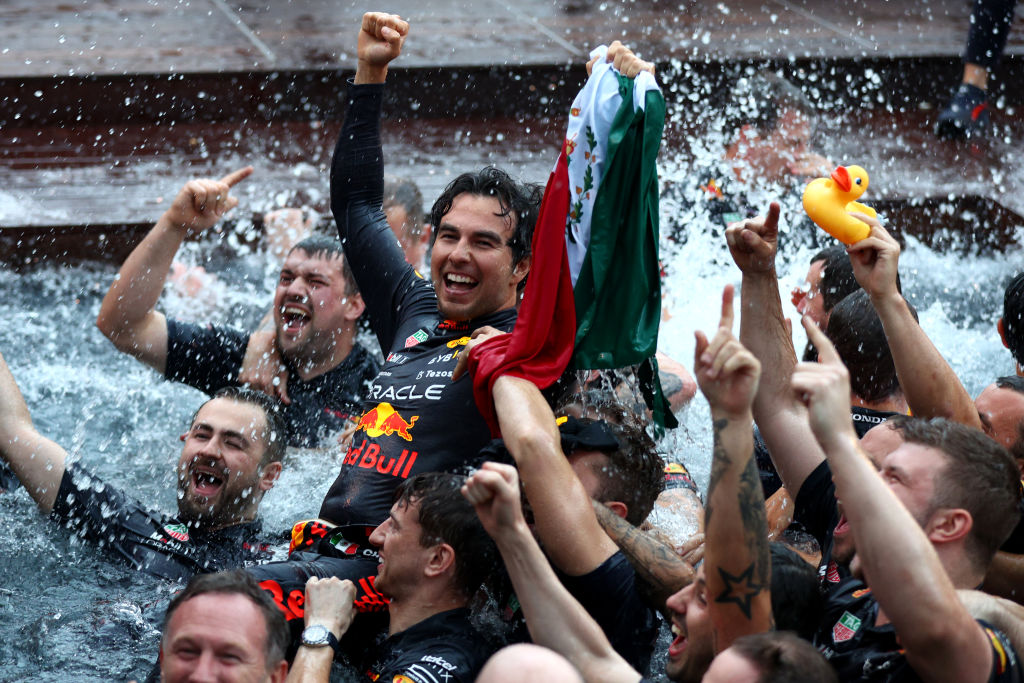 Perez wins in Monaco as race for F1 title intensifies