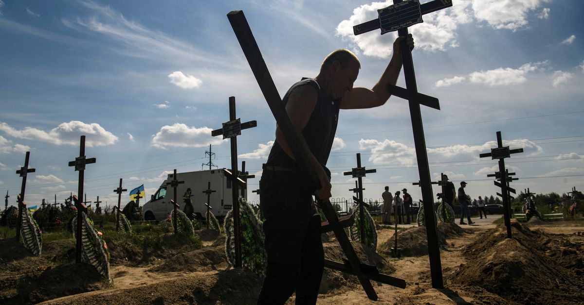 Germany has evidence of war crimes in Ukraine ‘in three-digit range’