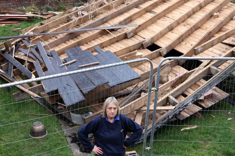 I’m furious at bungling council after my garage roof destroyed my garden… they refused to help when I said it was unsafe