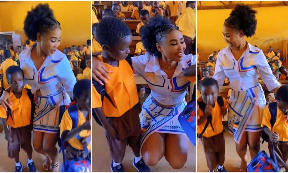 “Best Madam in School”: Beautiful Teacher Dances With Her Pupils in Class, Video Goes Viral on TikTok