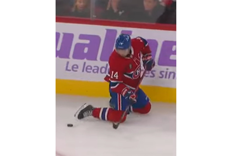 Two equipment breakdowns in the same game: tough night for the Canadiens’ skates