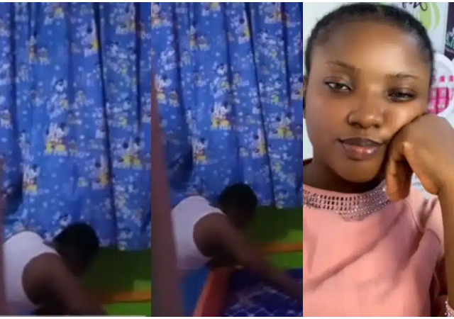 “Caught him on camera” – Lady who entered her kids’ room at 3 am shares what she found her husband doing