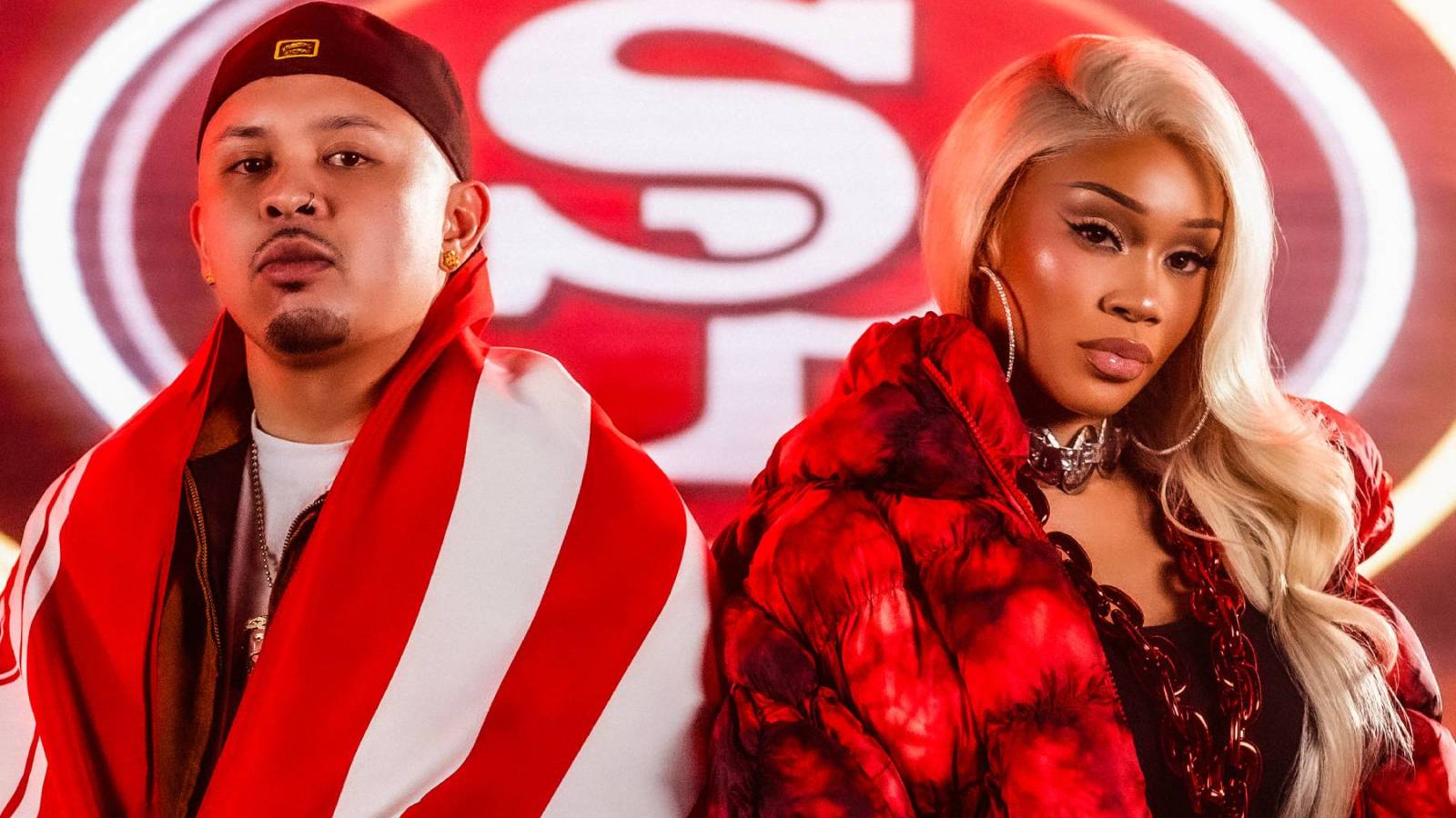 Saweetie and P-Lo Drop ‘Bay-Triotic’ 49ers Anthem in Time for NFL Playoffs
