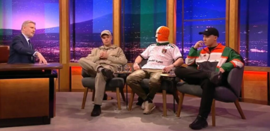 Broadcaster RTE Says Irish Rappers Kneecap Wore Pro-Palestine Badges On Ireland’s ‘The Late Late Show’ After Initially Agreeing Not To