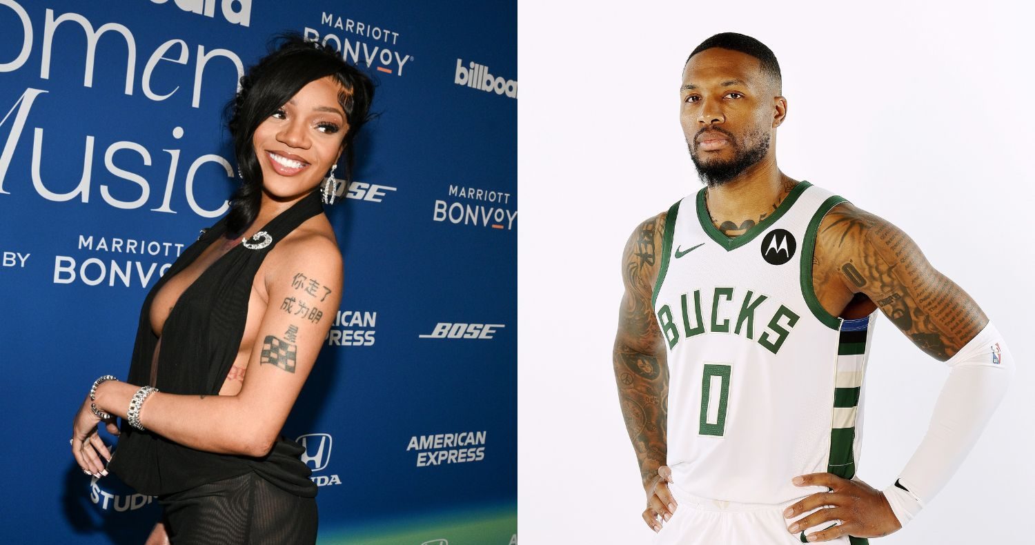 What Does That Mean!? Damian Lillard Reacts To GloRilla Shooting Her Shot On Social Media (Video)