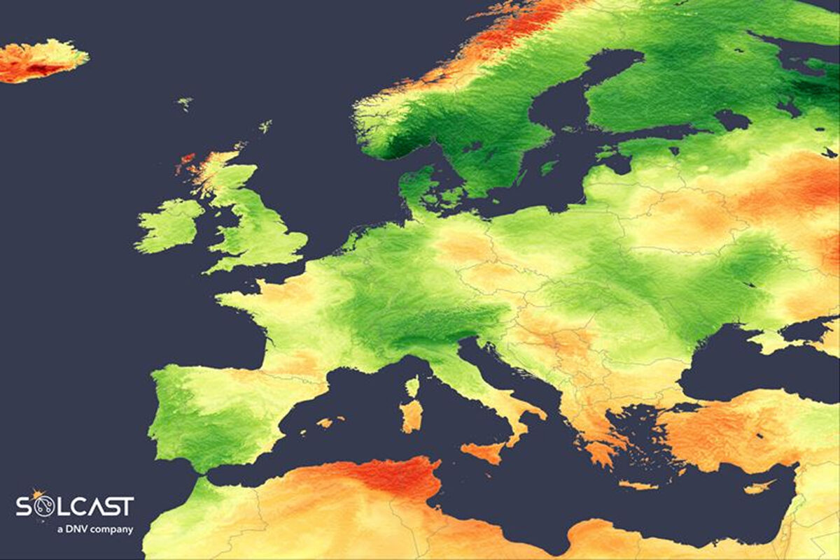 European Solar sees warm, cloudy end to winter, linked to record temperatures