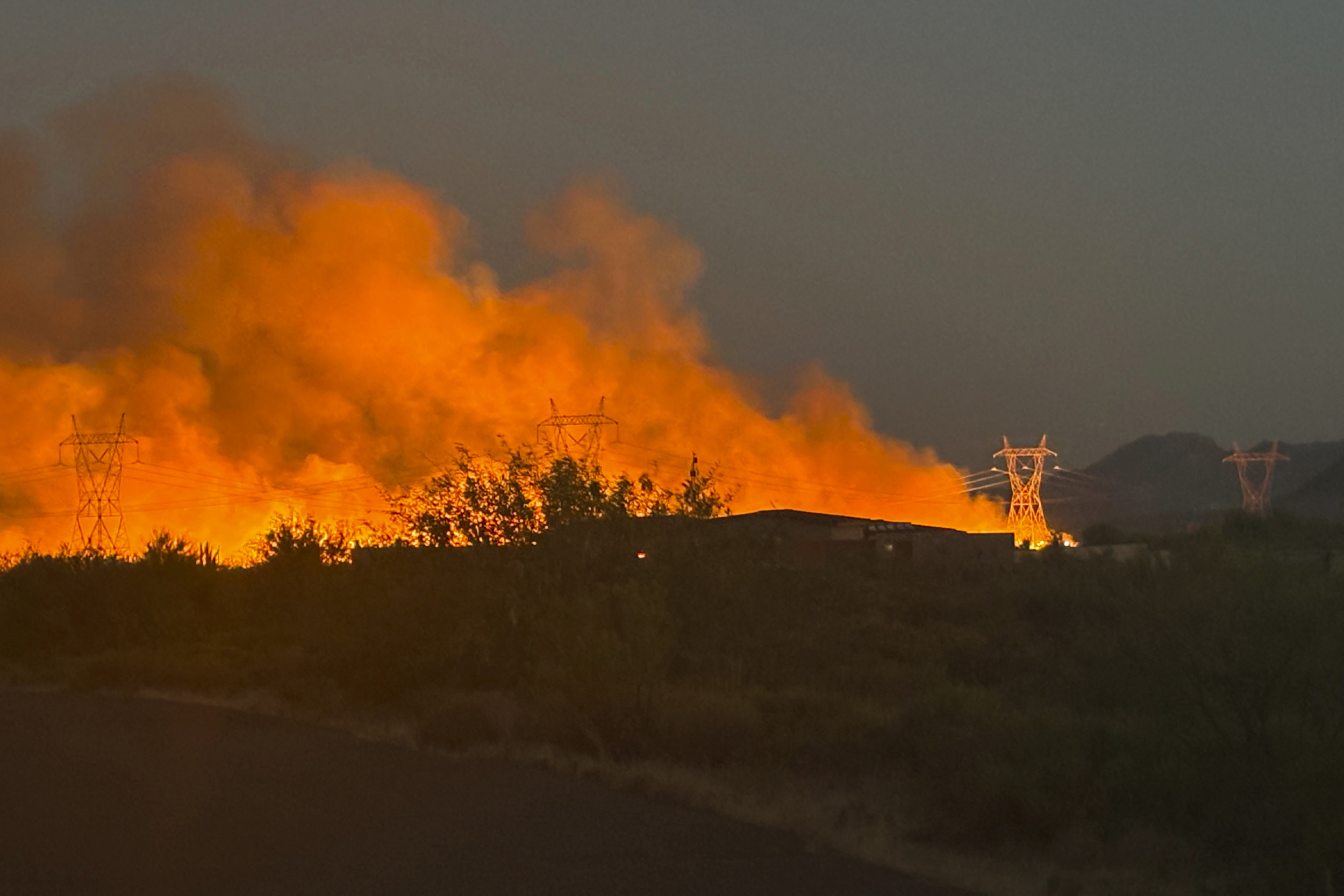Human-Caused Fire Forces Evacuations in Arizona’s Maricopa County