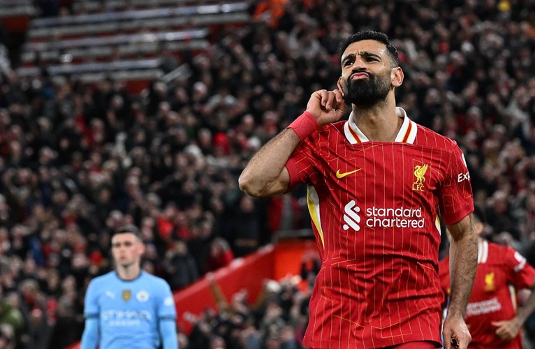 EPL: Salah Leads Liverpool To Victory Against Hapless Man City