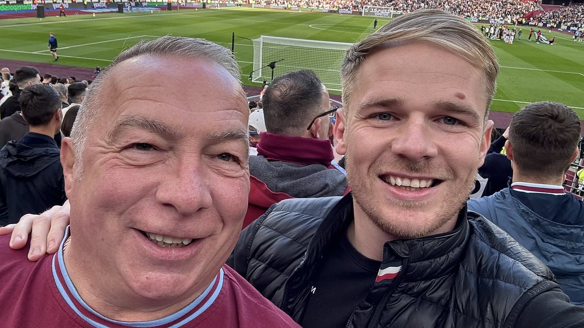 My father died after collapsing at a West Ham match