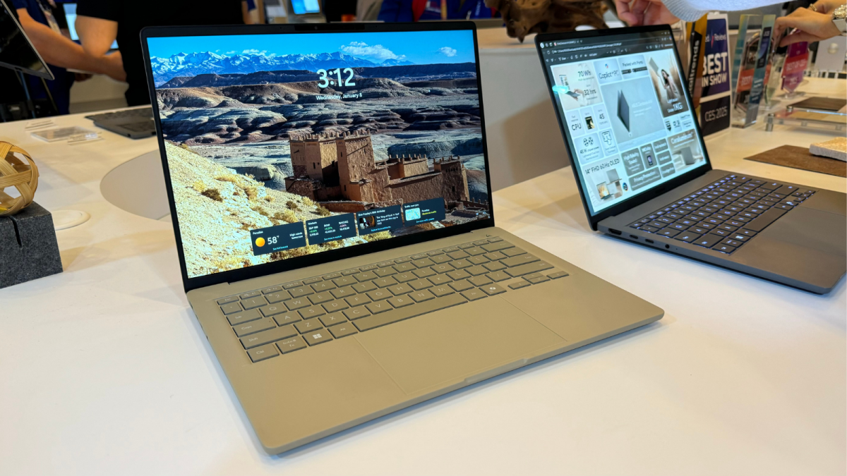 The best AI laptops we saw at CES 2025