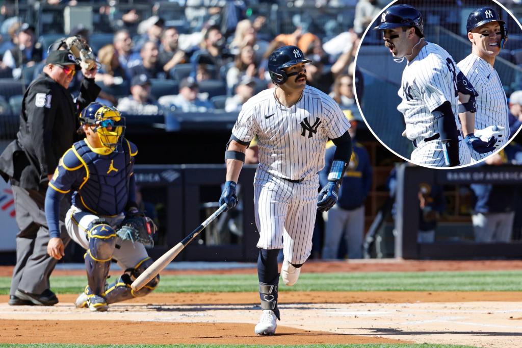 The most unusual leadoff hitter in Yankees history showed why they had faith in him with historic Opening Day
