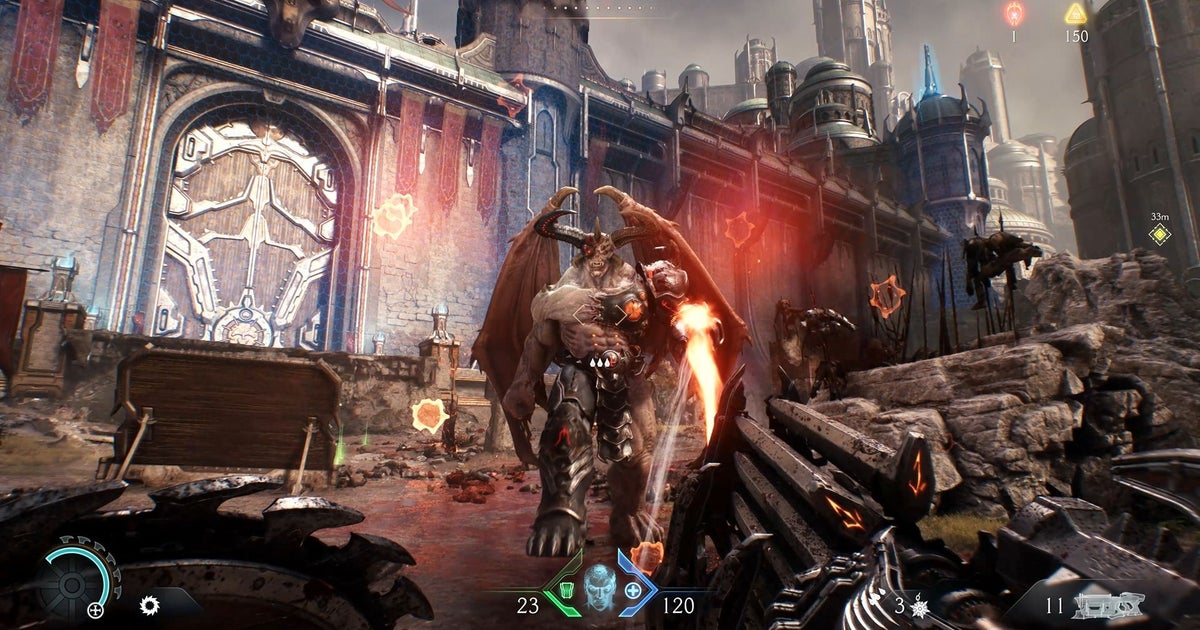 Why the hell not? Let’s slide all Doom: The Dark Ages’ difficulty options to max