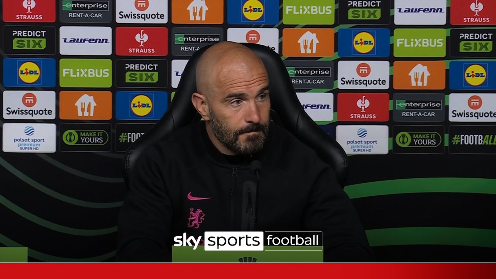 Europa League: Enzo Maresca praises ‘professional performance’ in comfortable Legia Warsaw win