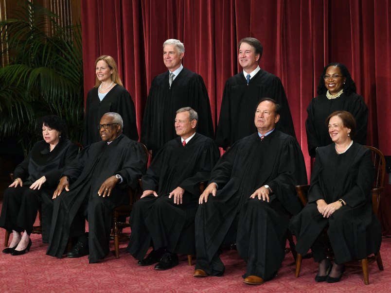 Liberal Justices Cheekily Use Conservatives’ Favorite Legal Theories to Push For a Ruling Against Trump On Tariffs