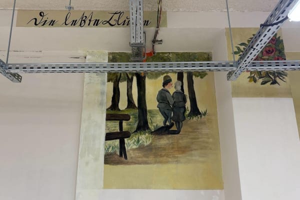 Warsaw District Court renovations uncover Holocaust-era murals