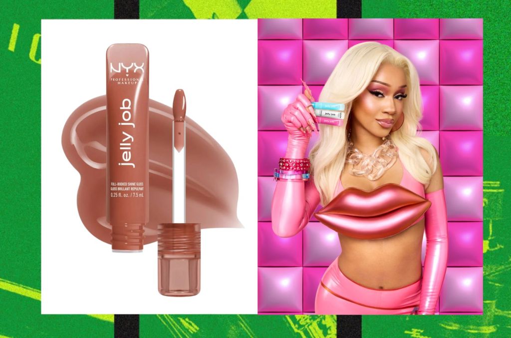 Saweetie Talks Makeup Pet Peeves, Getting Stage Ready & ‘Scrumptious’ Jelly Job Lip Gloss from NYX – Shop Here