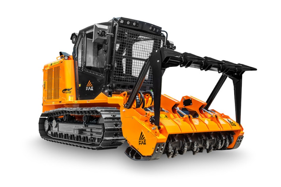 FAE Launches New Tracked Forestry Mulchers in the U.S.: the PT200 and PT400