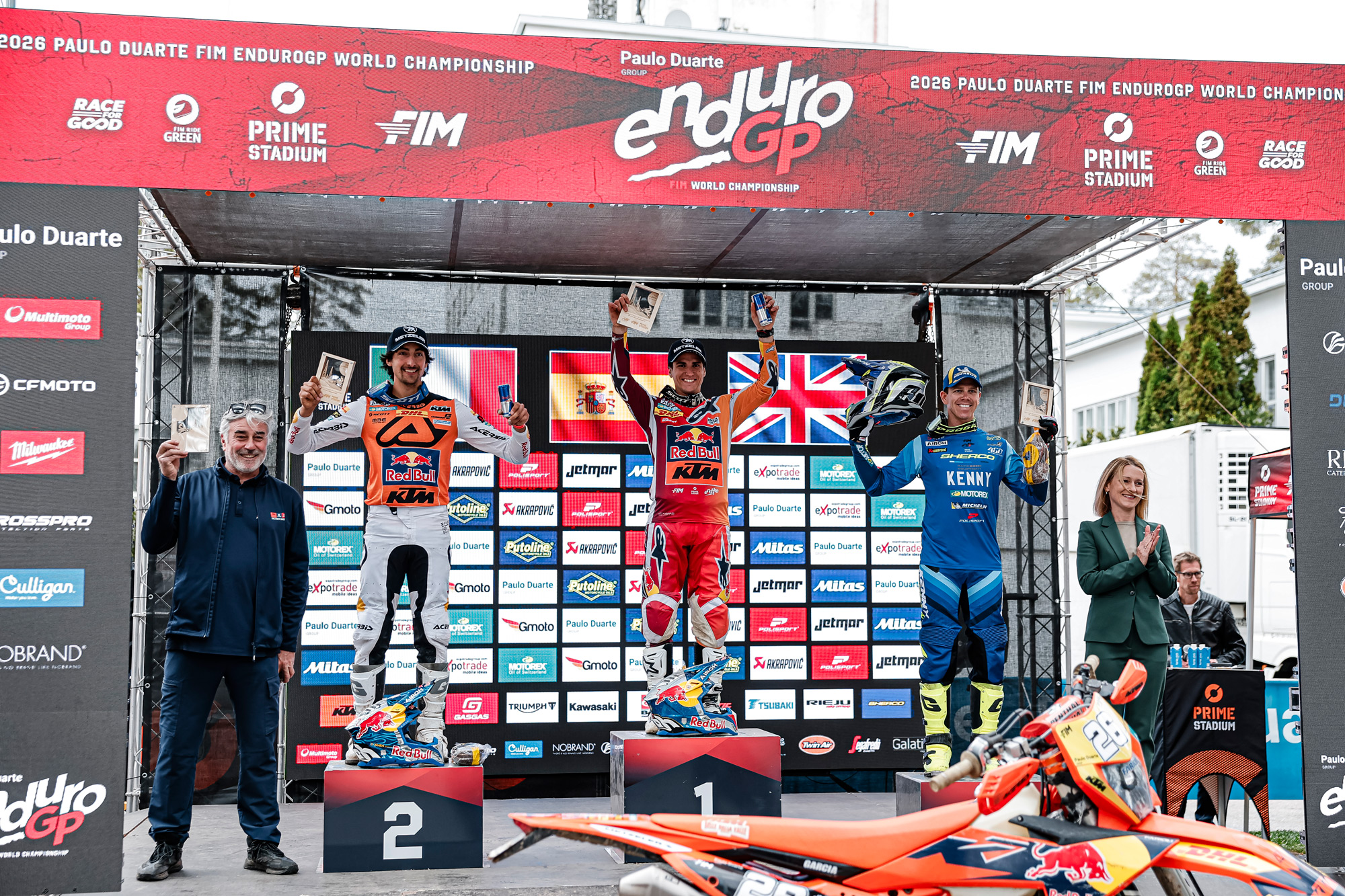 EnduroGP of Finland comes to a close with Josep Garcia securing day two win