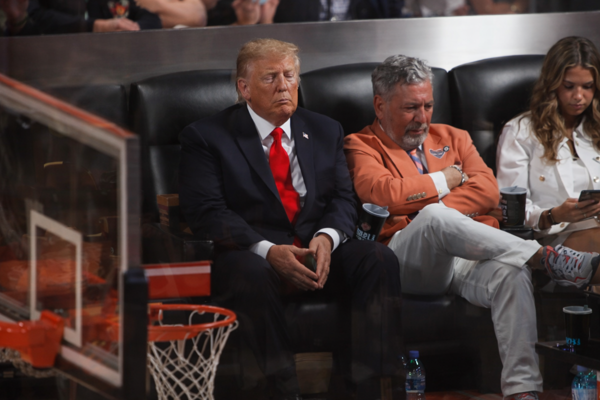 ‘Baby in a Car Seat’: Trump Caught in ‘Full Slumber’ at Knicks NBA Finals Game After Deafening MSG Boos