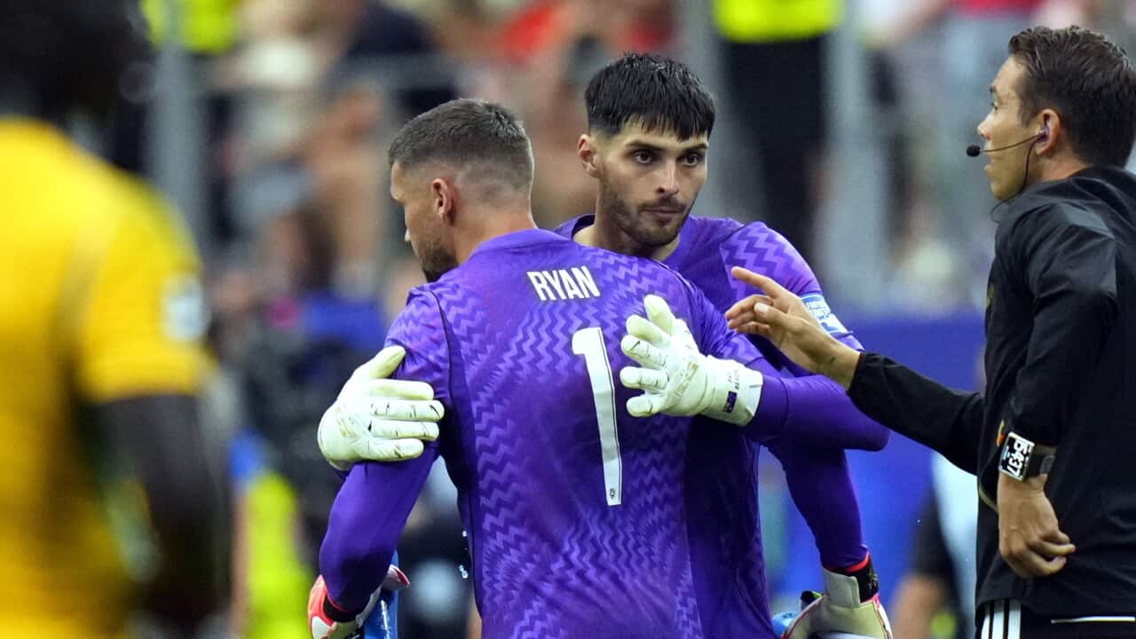 WATCH: Goalkeeper Patrick Beach reacts to controversial last-minute substitution