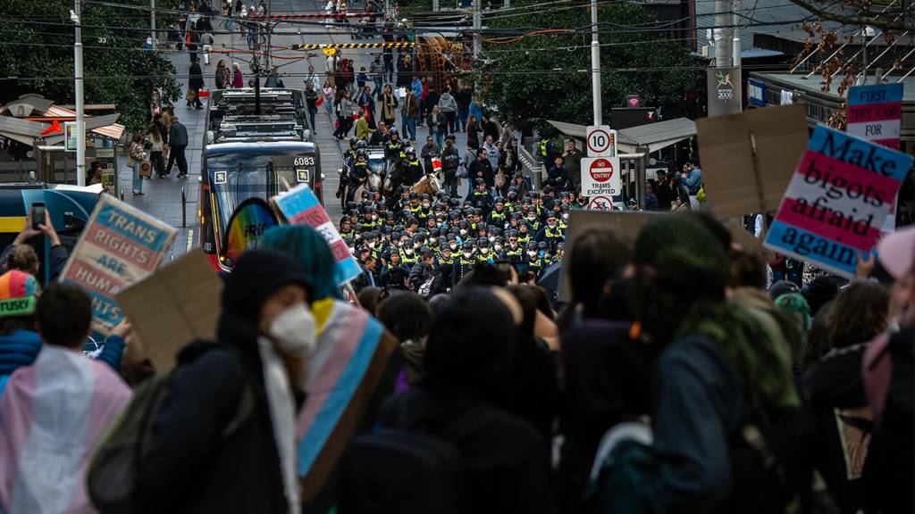‘Protest capital’ Melbourne saw four protests in a single day. Here’s what I saw