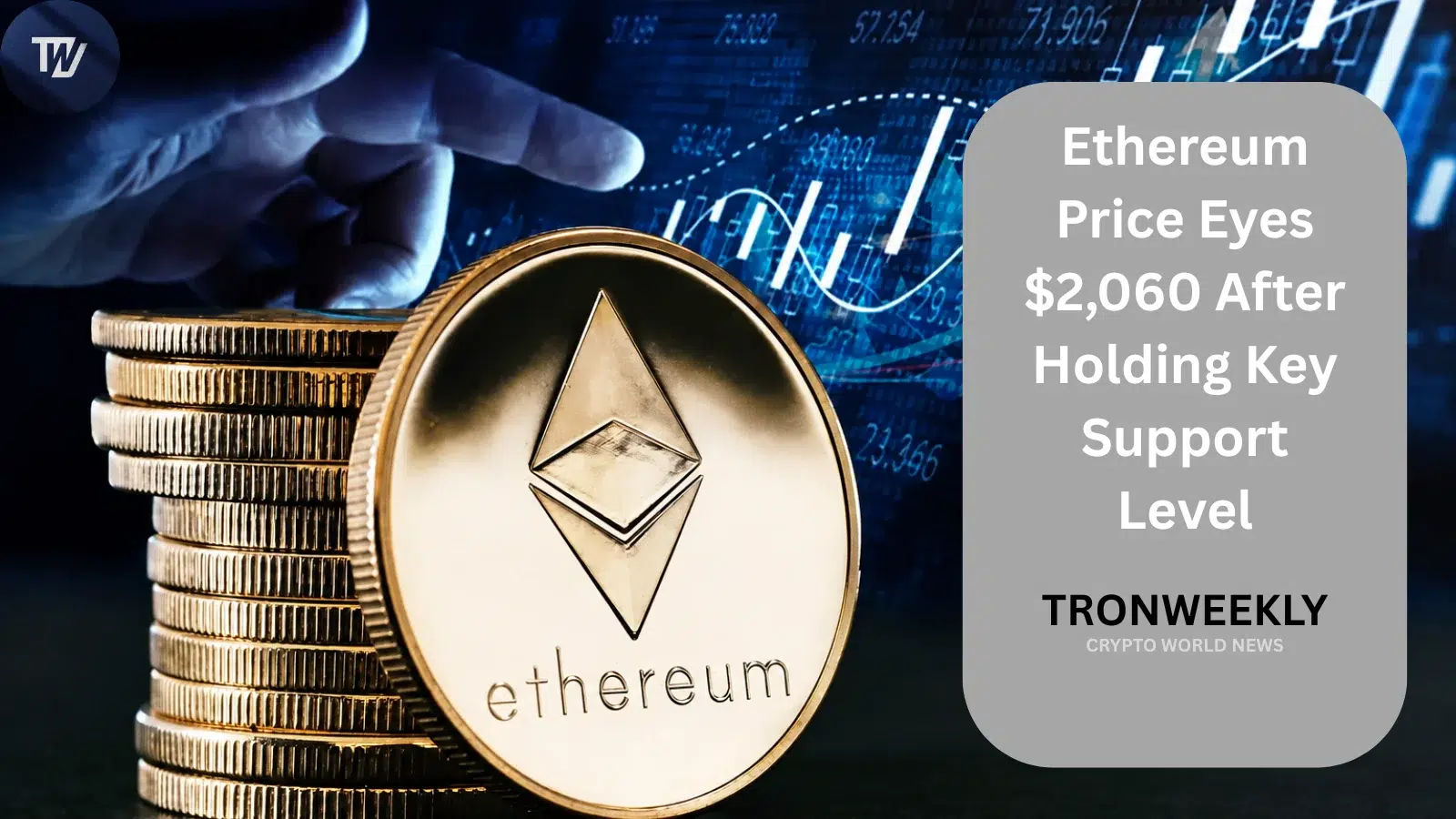 Ethereum Price Eyes $2,060 After Holding Key Support Level