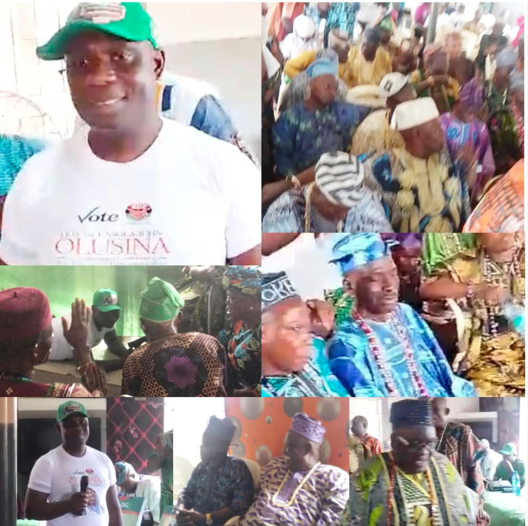 ADC Reps Candidate, Ogunsola, Unveils Agenda, Receives Royal Blessing From Oluyole Traditional Council